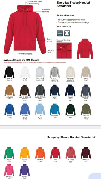 Custom Sports Team | Adult Premium Hoodie