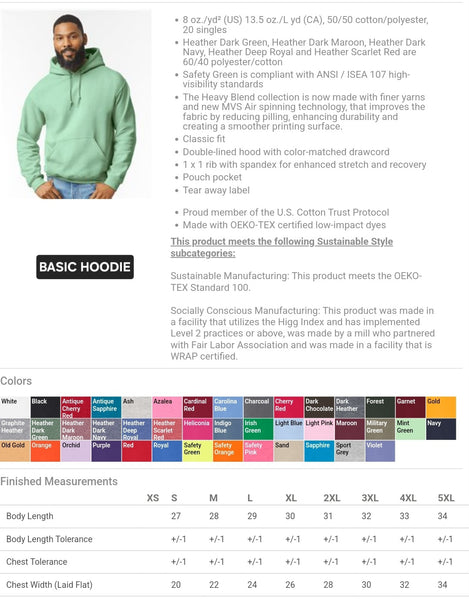 Custom Sports Team | Basic Hoodie