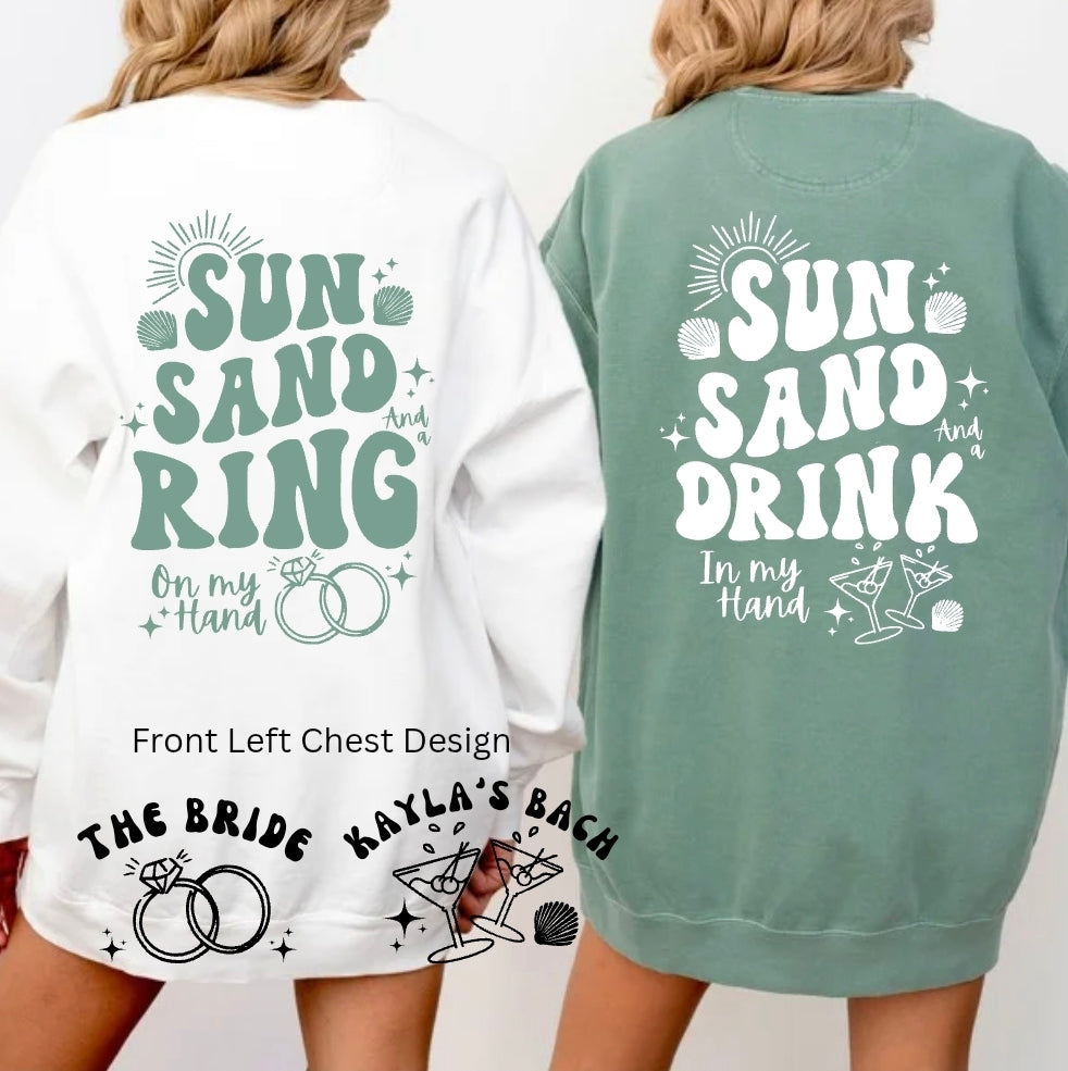 Sun & Sand | Unisex Tshirt or Sweatshirt