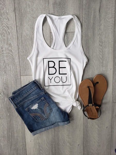 BE YOU | Basic Racerback Tank