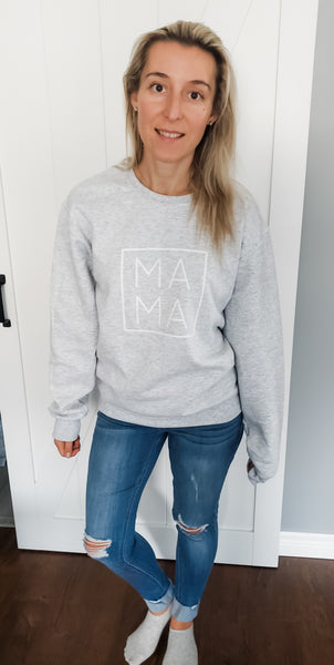 MAMA | Basic Crewneck Sweatshirt