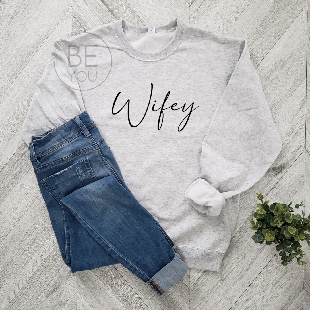 WIFEY | Unisex Crewneck Sweatshirt