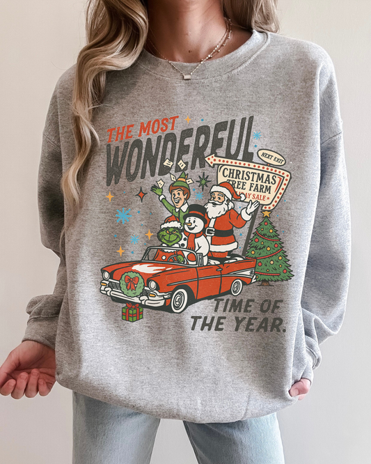 Most wonderful time | Unisex Crewneck Sweatshirt