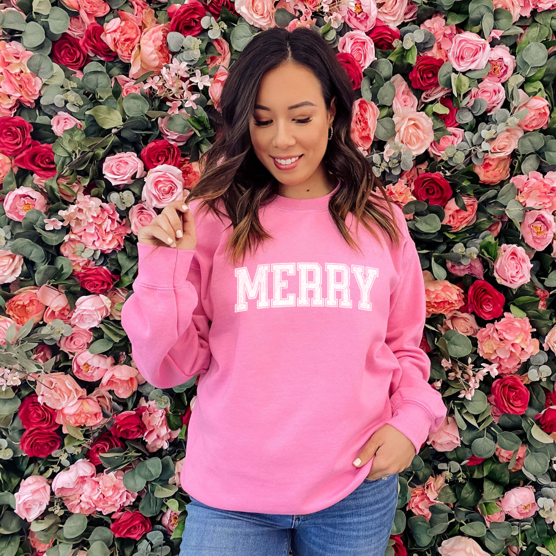 Pink Merry | Unisex Crewneck Sweatshirt