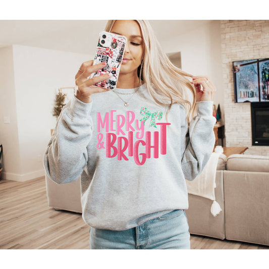 Bright Merry & Bright | Unisex Sweatshirt