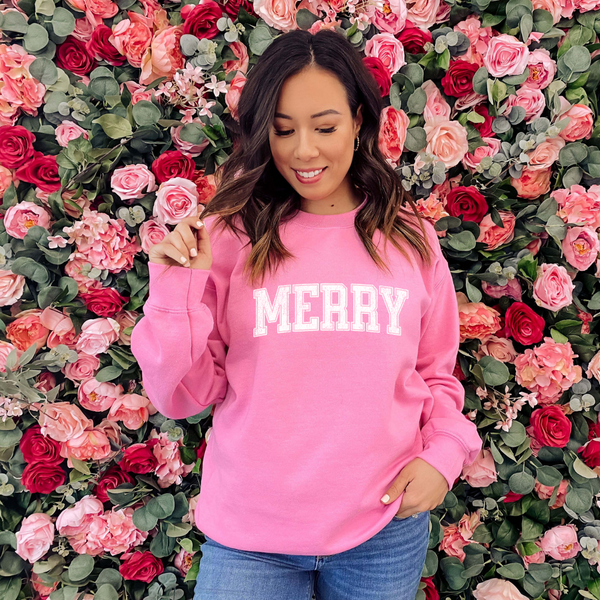 Pink Merry | Unisex Crewneck Sweatshirt