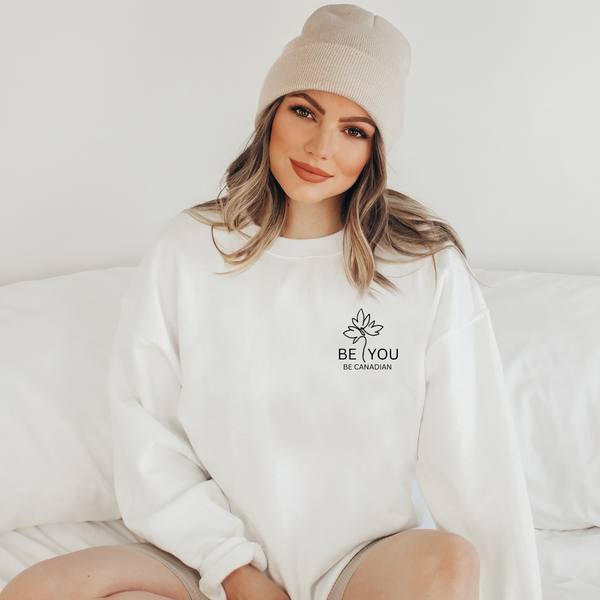 Be You Be Canadian | Unisex Crewneck Sweatshirt