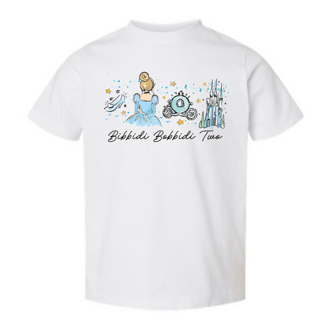 Bibbidi Bobbidi Two | Birthday Tshirt