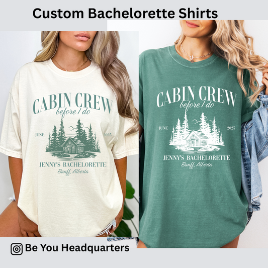 Cabin Crew Before I do | Bachelorette Tshirt