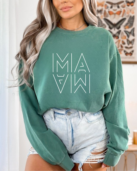 Simple Mama | Vintage Crewneck Sweatshirt
