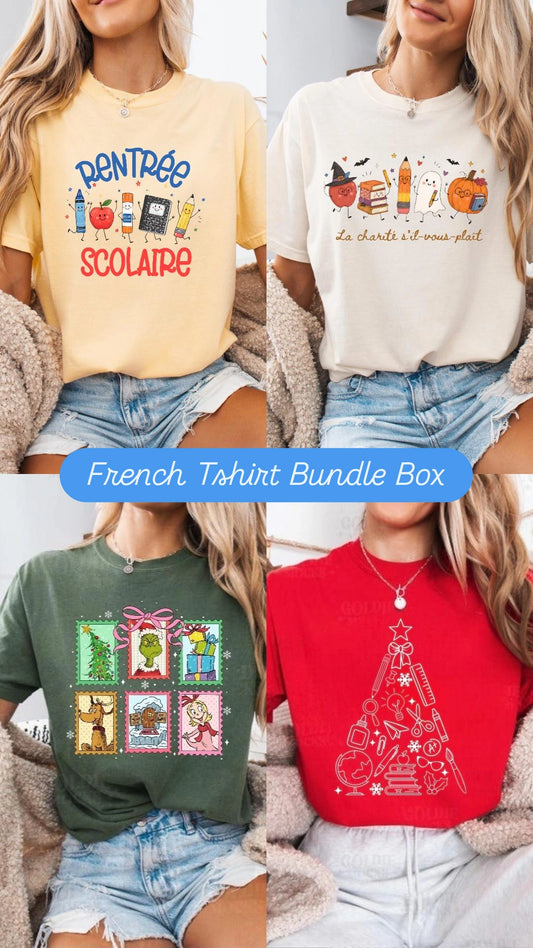 French Educator Tshirt Bundle