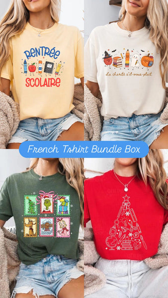 French Educator Tshirt Bundle