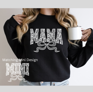 Mama Mini Lace | Crewneck Sweatshirt