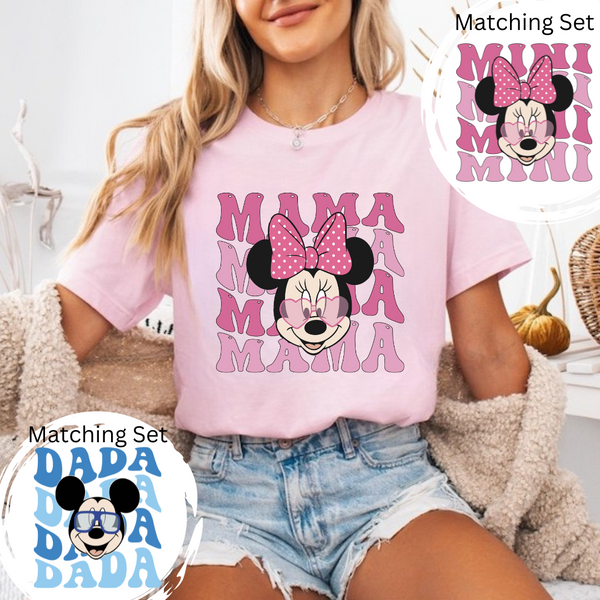 D MAMA MINI DADA | Tshirt