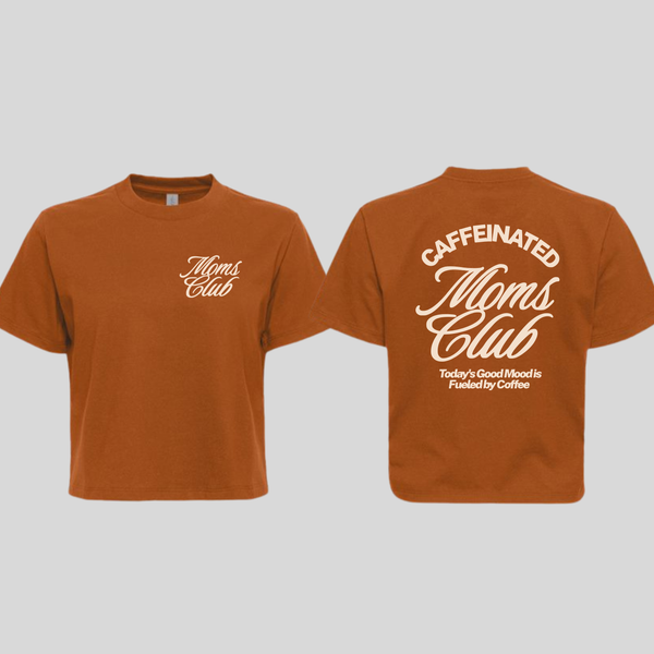 Caffeinated Moms Club | Boxy Tee