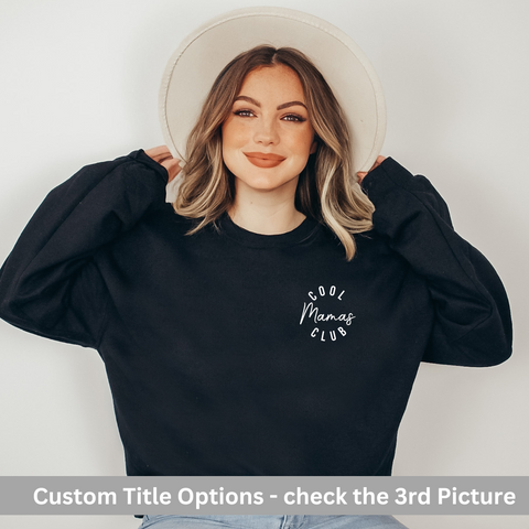 Custom Cool Club | Unisex Crewneck Sweatshirt