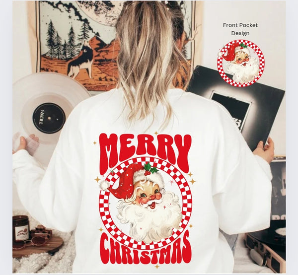 Merry Christmas Santa | Unisex Crewneck Sweatshirt