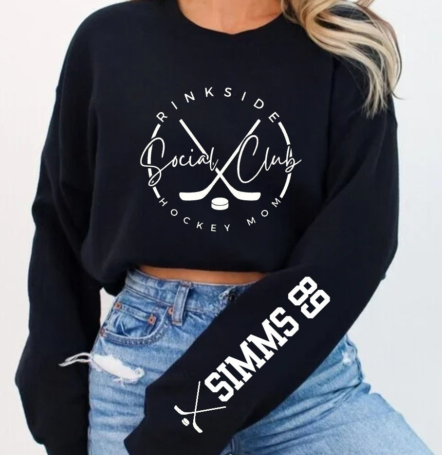 Rinkside Social Club | Unisex Crewneck Sweatshirt