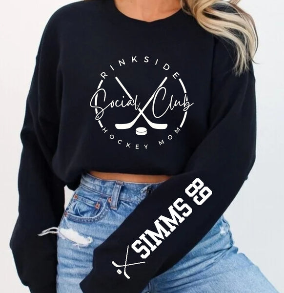 Rinkside Social Club | Unisex Crewneck Sweatshirt