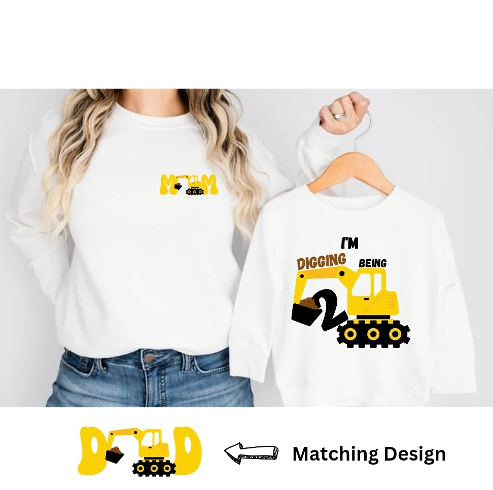 Digging Being 2 | Matching Family Tshirts