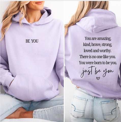 Just Be YOU | Unisex Hoodie