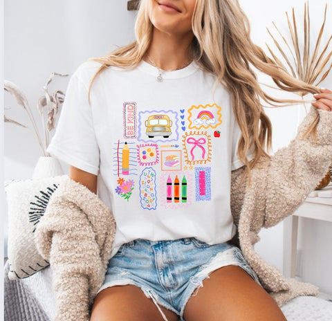 Teacher collage | Unisex Tshirt