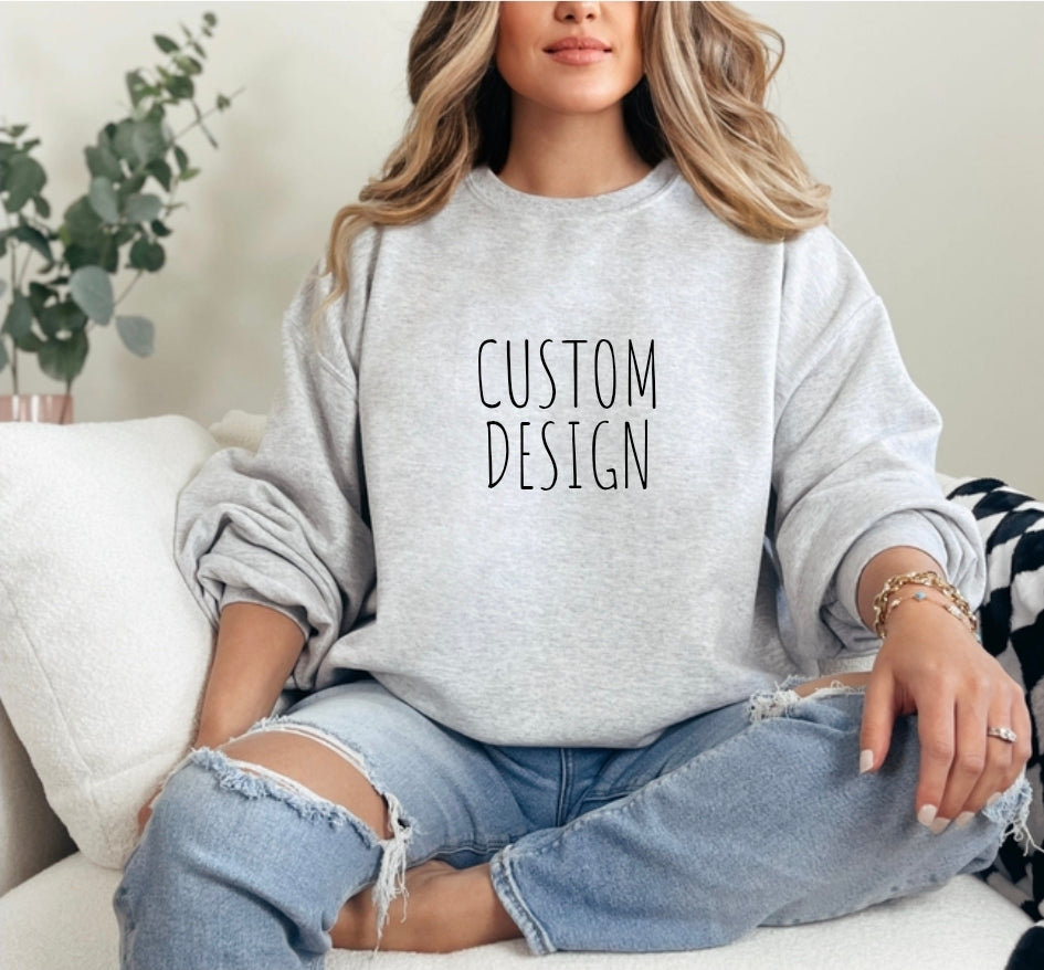 Custom | Basic Crewneck Sweatshirt