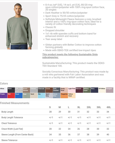 Custom | Basic Crewneck Sweatshirt