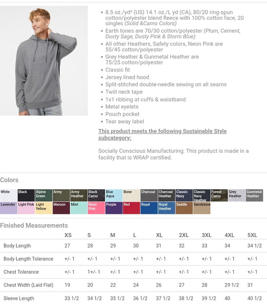 Custom Premium Hoodie | Unisex ITC