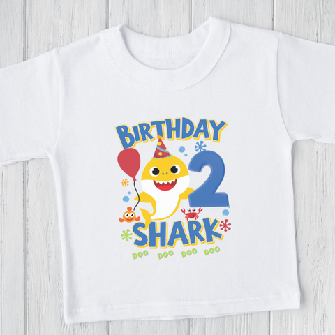 Baby Shark Birthday | Kids T-shirt