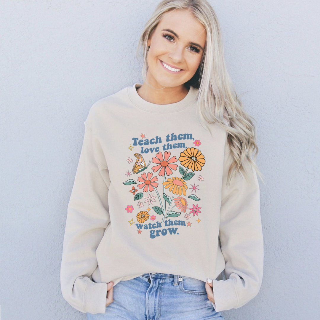 Teach them | Unisex Crewneck Sweatshirt