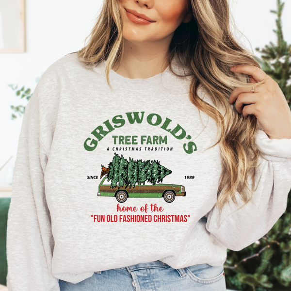 Griswold Tree Farm | Unisex Crewneck Sweatshirt