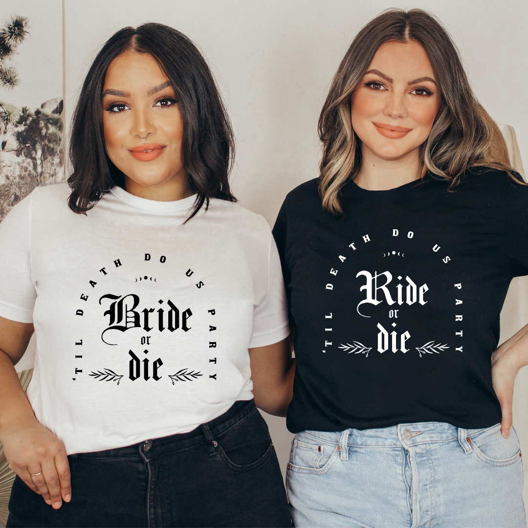 Bride or Die | Unisex Crewneck Tshirt