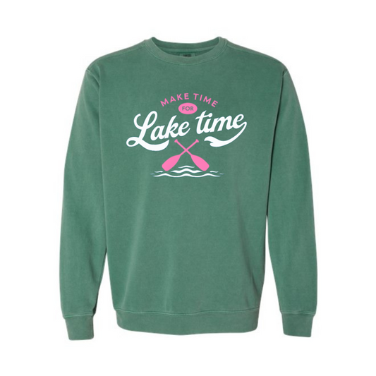 Make Time for Lake Time | Vintage Crewneck