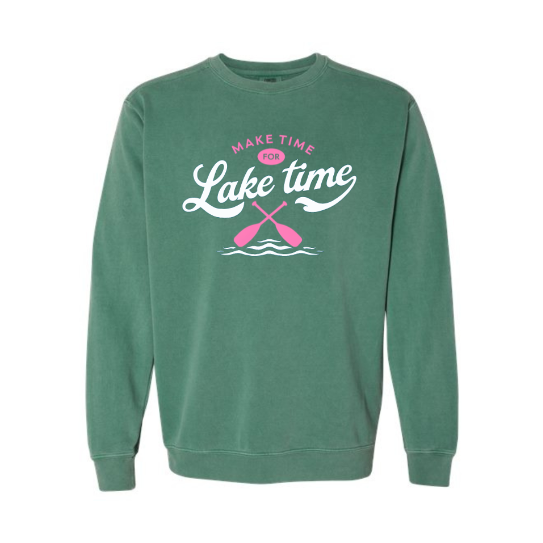 Make Time for Lake Time | Vintage Crewneck