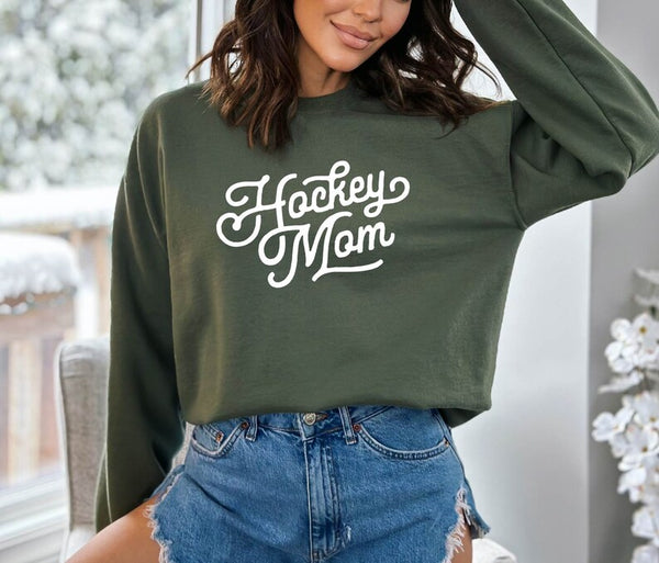 Hockey Mom | Unisex Crewneck Sweatshirt