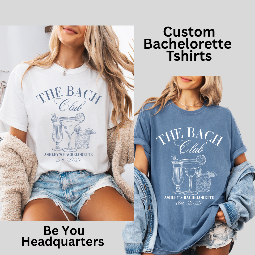 The Bach Club Cocktails | Oversized Tshirt