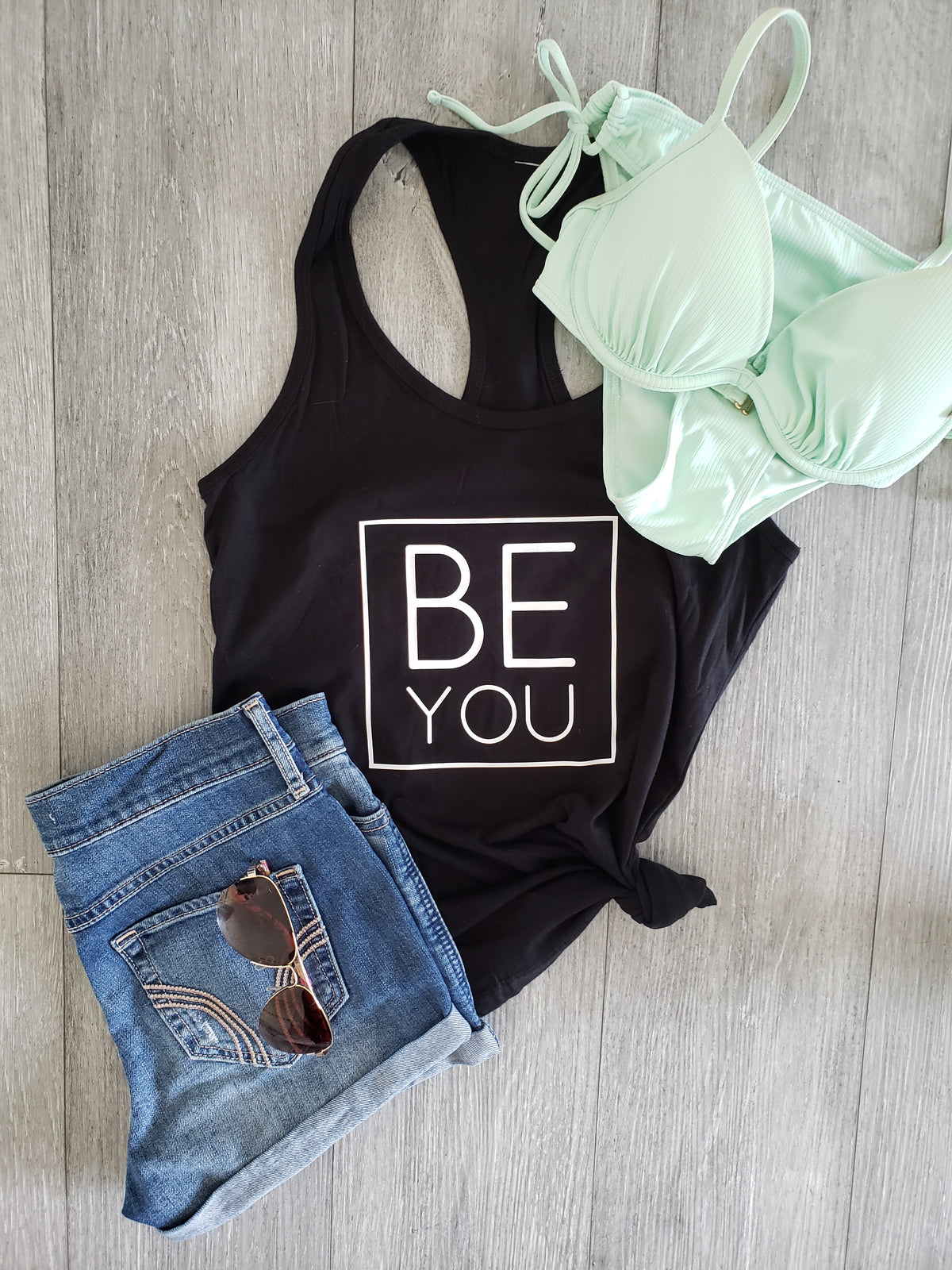 BE YOU | Basic Racerback Tank