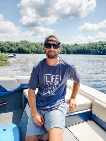 Life is better at the Lake | Mens Tshirt