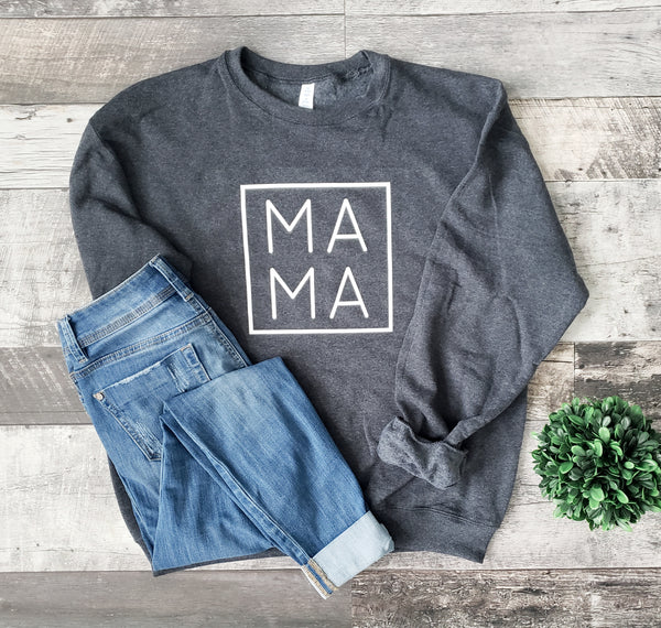 MAMA | Basic Crewneck Sweatshirt