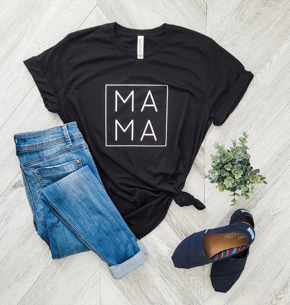 MAMA (Square) | Unisex Crewneck Tshirt