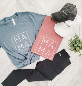 MAMA (Square) | Unisex Crewneck Tshirt