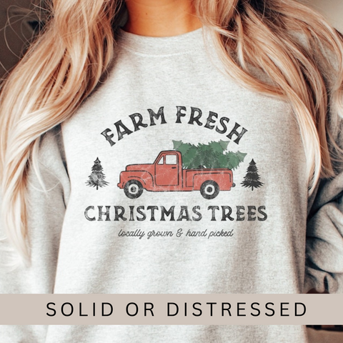 FARM FRESH CHRISTMAS TREES | DTF Transfer