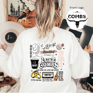 Luke Combs | Unisex Crewneck Sweatshirt