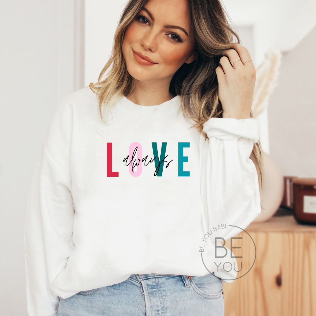 Custom LOVE | Unisex Crewneck Sweatshirt