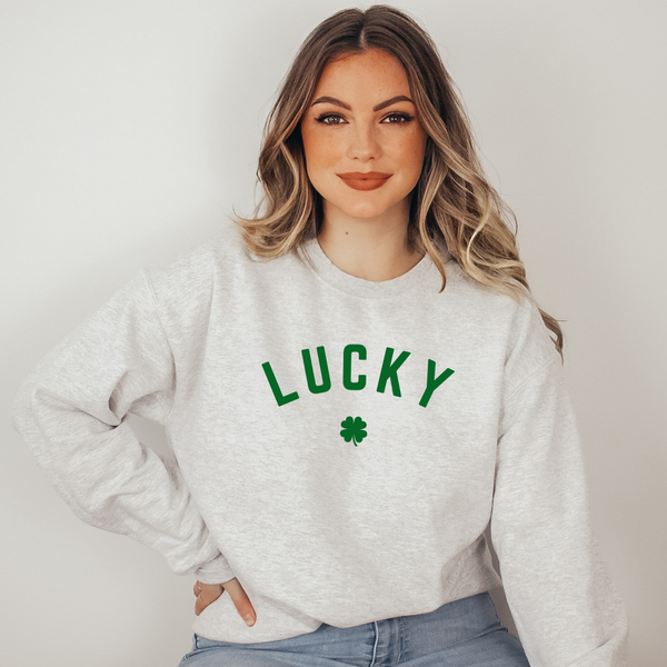 Lucky Clover | Unisex Crewneck Sweatshirt