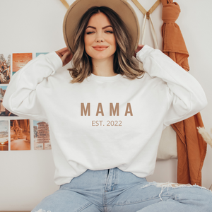 MAMA EST. | Unisex Crewneck Sweatshirt