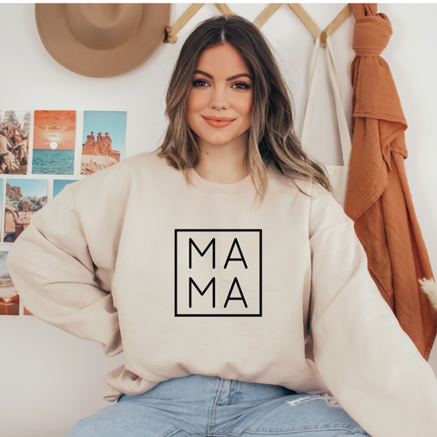 MAMA | Basic Crewneck Sweatshirt