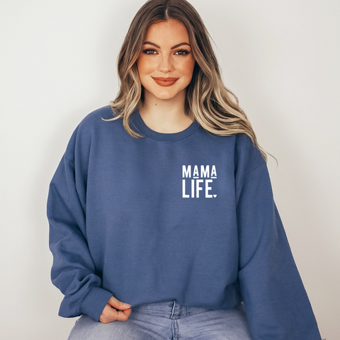 Mama Life | Unisex Crewneck Sweatshirt