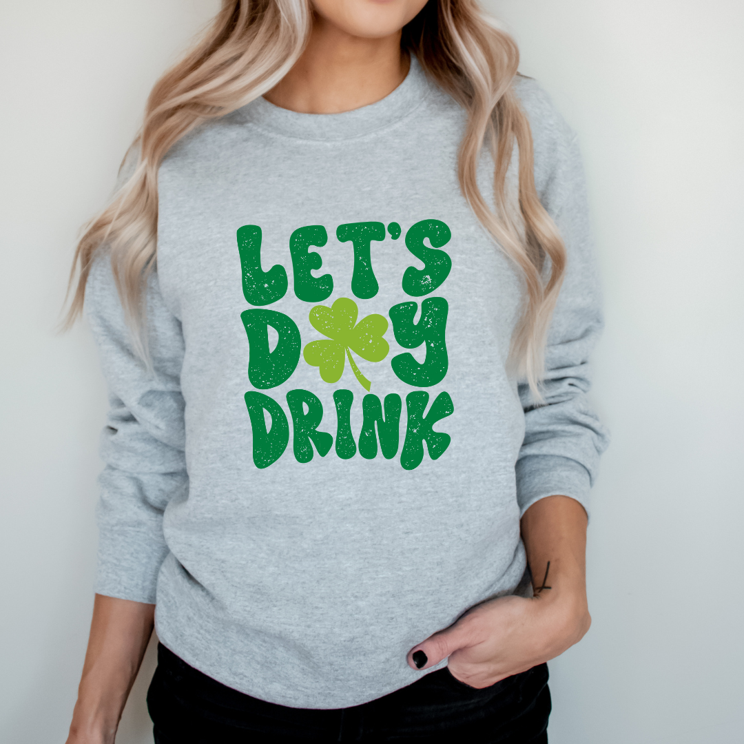 Lets Day Drink | Unisex Crewneck Sweatshirt